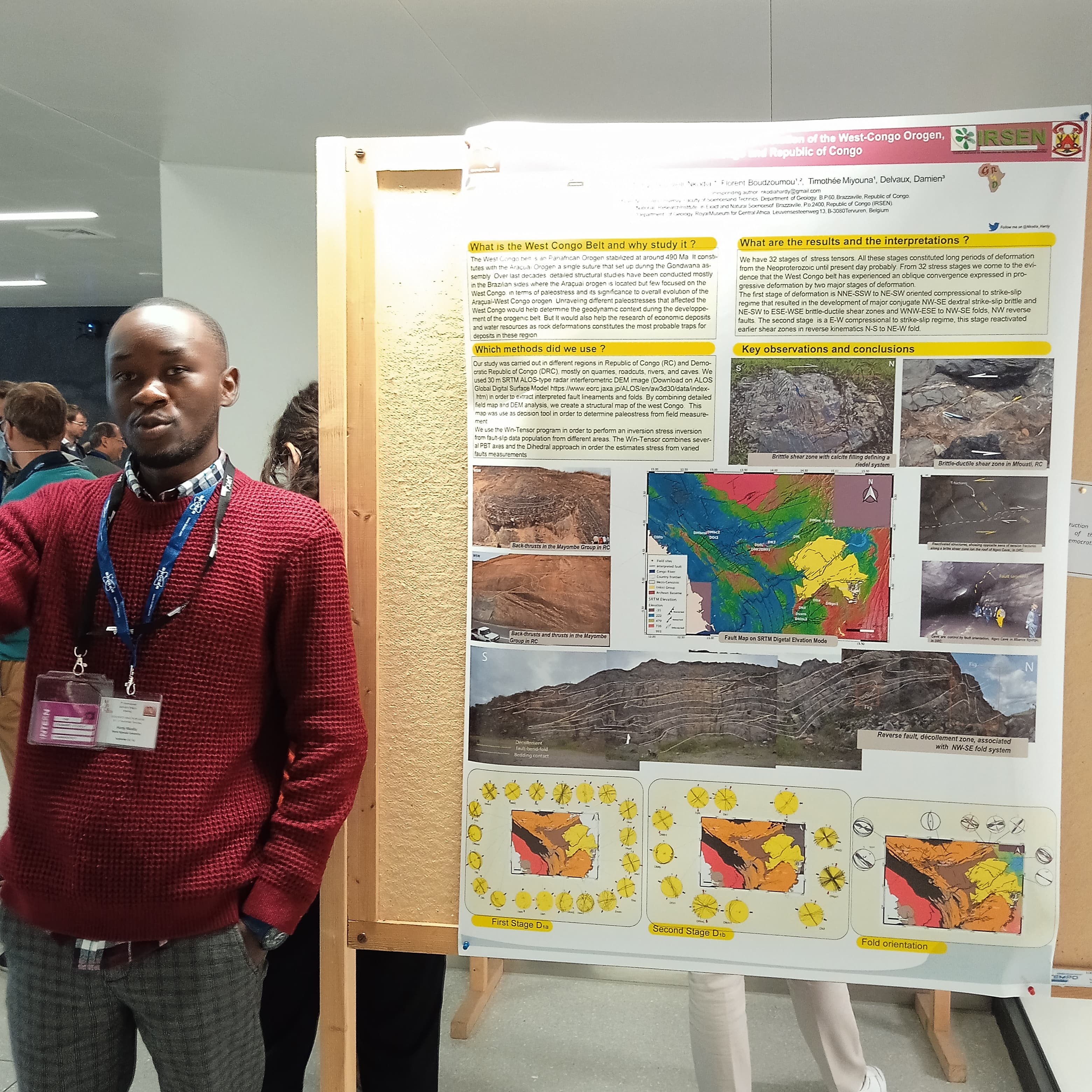 Présentation à la conférence Geologica Belgica